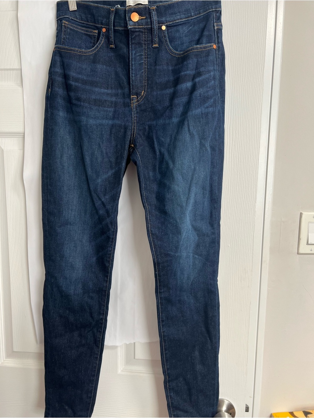 Caslon Women's Skinny Jeans - Dark Blue Wash
